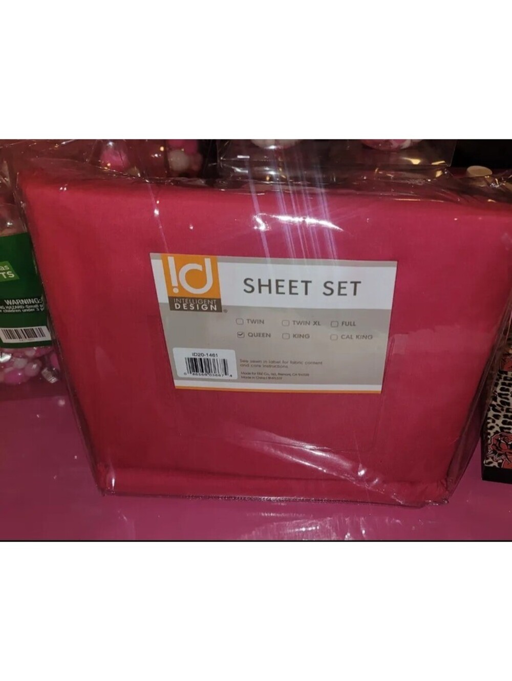 INTELLIGENT DESIGN FLAT SHEET ONLY - VIBRANT BERRY PINK - NEW